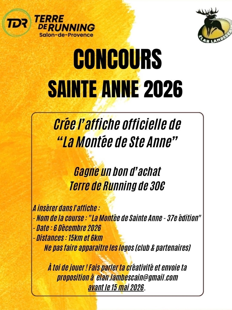 CONCOURS STE ANNE 2026