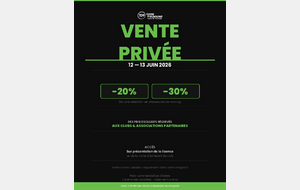 Vente privée - Terre de Running