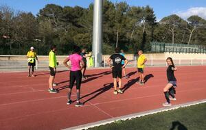 10 fois 200 avec exercices en alternance