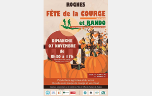 Fête et Rando de la courge à Rognes