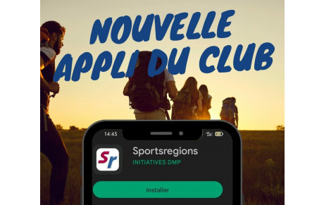 Nouvelle application disponible sur les stores